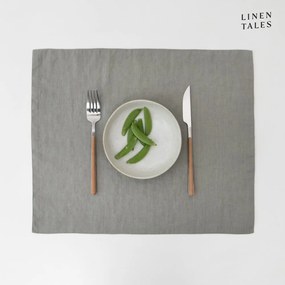 Текстилна подложка за хранене 35x45 cm Khaki – Linen Tales