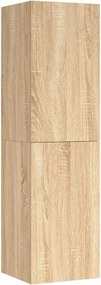 803368 vidaXL ТВ шкаф, дъб сонома, 30,5x30x110 см, инженерно дърво