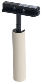 Модерен спот бежов с черно за релсова система 1-фазен - Iconic Ivy