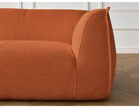 Оранжев диван от прежда с примки от букле 242 cm Giorgia – Bobochic Paris