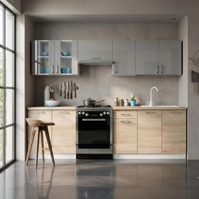 Състав на кухня Eco 2.6-Fusiko-Gkri Gualistero