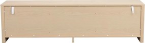 Скрин от декор от дъб в светло естествен цвят 180x50x40 cm Melstone – Rowico