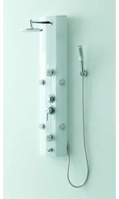 Хидромасажен душ панел ICSH 3062 "Веда", бял, 120x26.5см