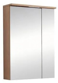 Огледален шкаф за баня ANIELA-50 6019-50, Inter Ceramic, с LED осветление, PVC, 50х70х17см