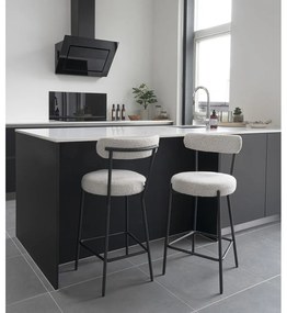 Бял бар стол (височина на седалката 65 cm) Badalona – House Nordic