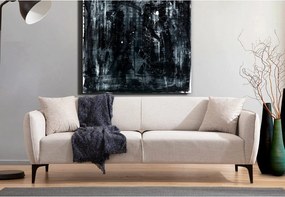 Кремав диван 220 cm Belissimo - Balcab Home