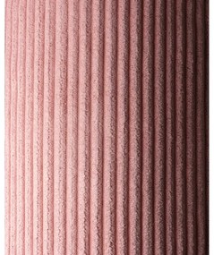 Розова детска възглавница за диван от рипсено кадифе Block – Wigiwama