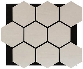 Декоративен панел atmosphera Hexagon, 56x69 cm, Бежов, MDF