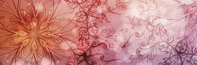 Картина на платно – Цветна мандала