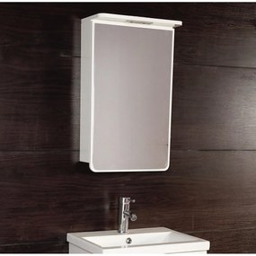 Огледален PVC шкаф ICMC 1040 - 65 с LED осветление, 40x12x65см