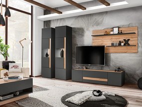 холна маса AVENDI антрацит сиво T01