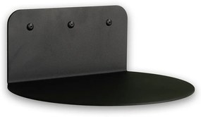 Черен метален рафт 30 cm Flex - Spinder Design