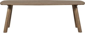 Трапезна маса от масивен дъб 100x220 cm Tablo – WOOOD