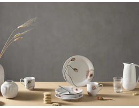 Бяла порцеланова чиния Poppy, ø 27 cm Hammershøi - Kähler Design