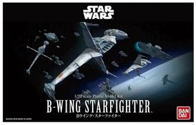 Сглобяем модел, BANDAI, Star Wars, B-Wing Fighter easy-click, 105 части