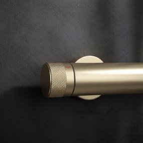 Комплект за душ Rea Rivo Brush Gold