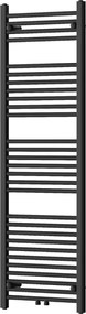 Mexen Mars радиатор за баня 1500 x 500 мм, 626 W, черен - W110-1500-500-00-70