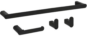 Комплект аксесоари за баня Mati Black 4 части