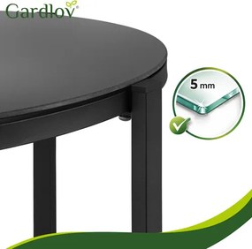 Градинско обзавеждане - балконски комплект маса + диван + 2 фотьойла