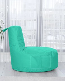 Градински пуф EVA Sport, цвят Тюркоаз