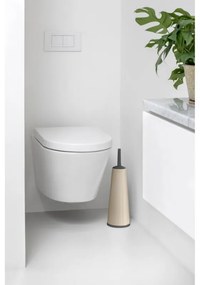 Четка за тоалетна Brabantia ReNew 1006277, 42 см, Дискретен дизайн, Бежов