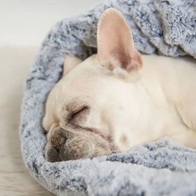 Сиво легло за домашни любимци ø 45 cm Snuggle Bed 3in1 Husky Grey L – P.L.A.Y.