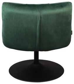 Фотьойл от зелено кадифе Bar - Dutchbone