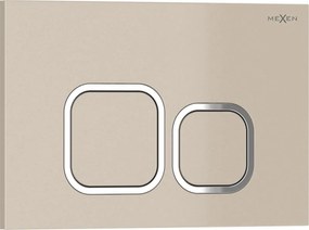 Mexen Tex 03 бутон за казанче, бежов - 6103-07