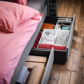 HAUGA тапицирани кутии за съхранение, 200 см, 2 бр. в к-т 204.742.05