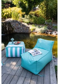 Градински чувал за сядане в бял и зелен цвят – Bonami Essentials