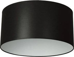 Плафон ДЕФАНС, ø400, черен, абажур Шинц Черен, 1xE27