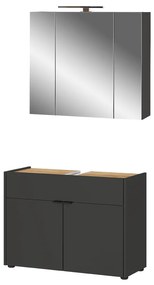 Антрацитен комплект за баня Forano – Germania