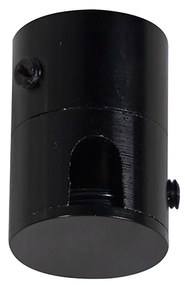 Интелигентна висяща лампа черна 3 светлини вкл. WiFi G95 - Cava