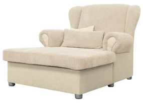 Бежово кресло от рипсено кадифе Lord – Ropez