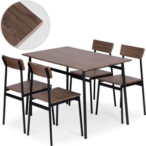 Трапезен комплект - маса + 4 стола