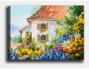 Живопис 100x70 cm House - Wallity