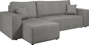 Ъглов диван Karl II-Тъмносив