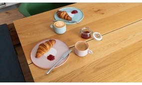 Комплект от чаша и чиния от розов фаянс , 250 ml Greta - Remember