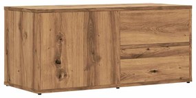 856011 vidaXL ТВ шкаф Artisan Oak 80x34x35,5 cm Инженерна дървесина