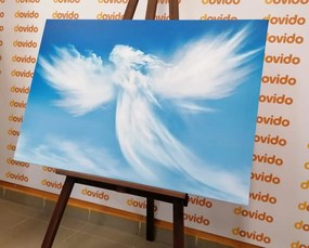 Картина на платно – Образ на ангел в облаците