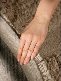 Бежов ръчно изработен кръгъл килим ø 160 cm Lambeth Jasper – Ted Baker