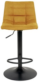 Жълти бар столове в комплект от 2 броя 88 см Middelfart - House Nordic