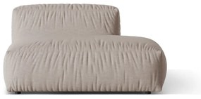 Бежов модул за диван (десен ъгъл) Martina – Micadoni Home