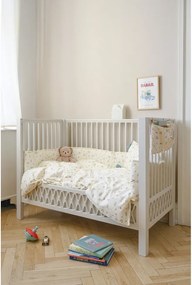 Светложълто детско спално бельо за детско креватче от органичен памук 100x140 cm Vintage Toys – Cam Cam Copenhagen