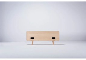 ТВ скрин от масивна дъбова дървесина Естествено Fawn - Gazzda