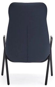 Тъмносиньо кресло , височина 114 cm Dins - Teulat