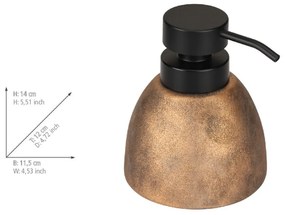 Керамичен диспенсер за сапун в бронзов цвят 300 ml Tremea – Wenko