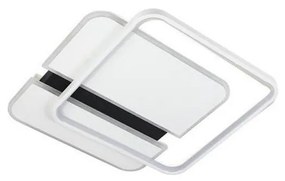 LED Димируем плафон LED/95W/230V 3000-6500K бял + дистанционно управление