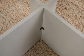 Кафе маса Vetrino, цвят Сив