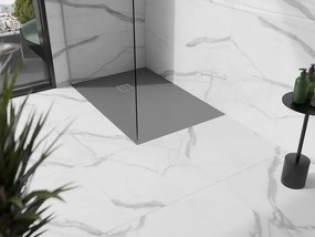 Mexen Stone+ ректикулиран композитен душ кабина 120 x 100 см, сив-бетон - 44611012